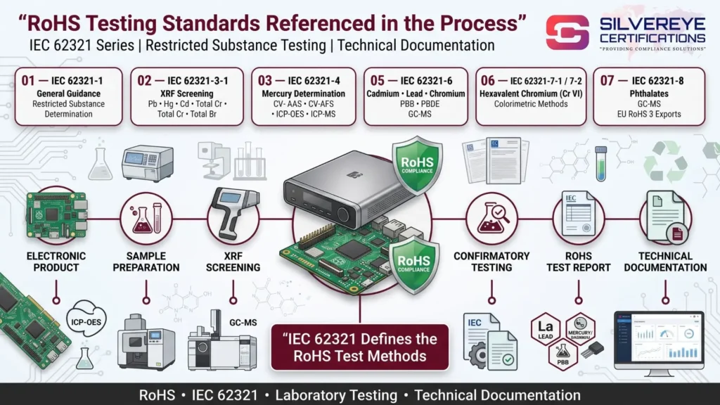 RoHS Testing Standards Referenced in the Process