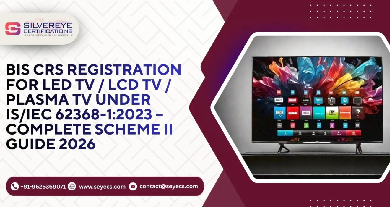 BIS CRS Registration For LED TV