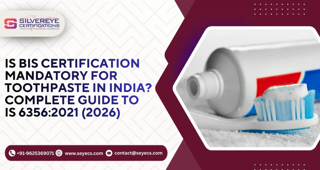 BIS Certification For toothpaste