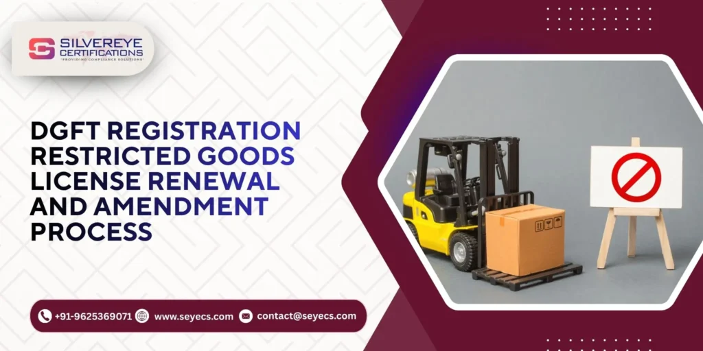 DGFT Registration License Renewal