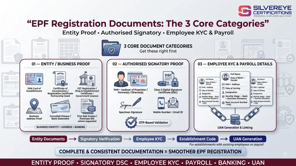EPF Registration Documents