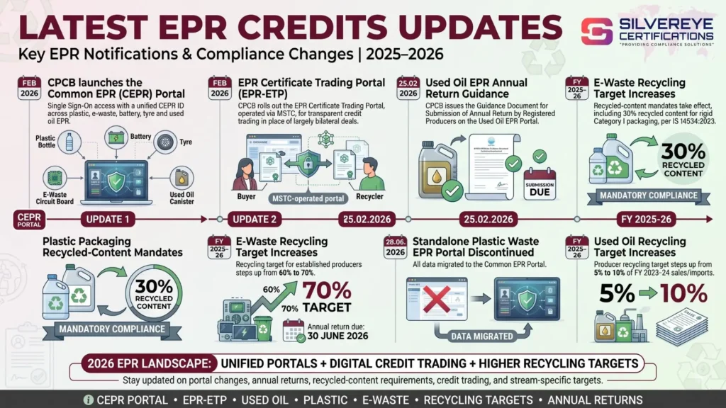 Latest EPR Credits Updates