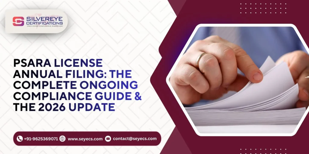 PSARA License Annual Filing