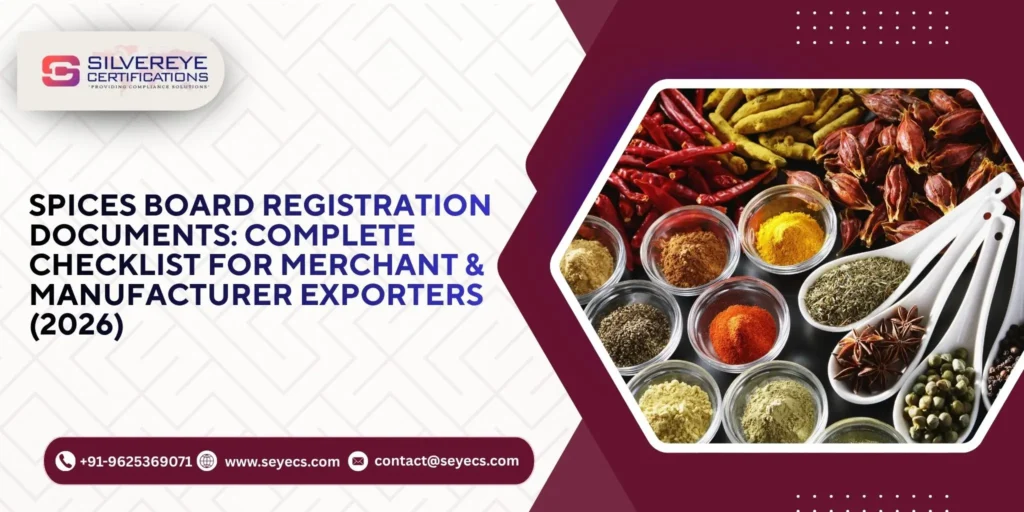 Spices Board Registration Documents