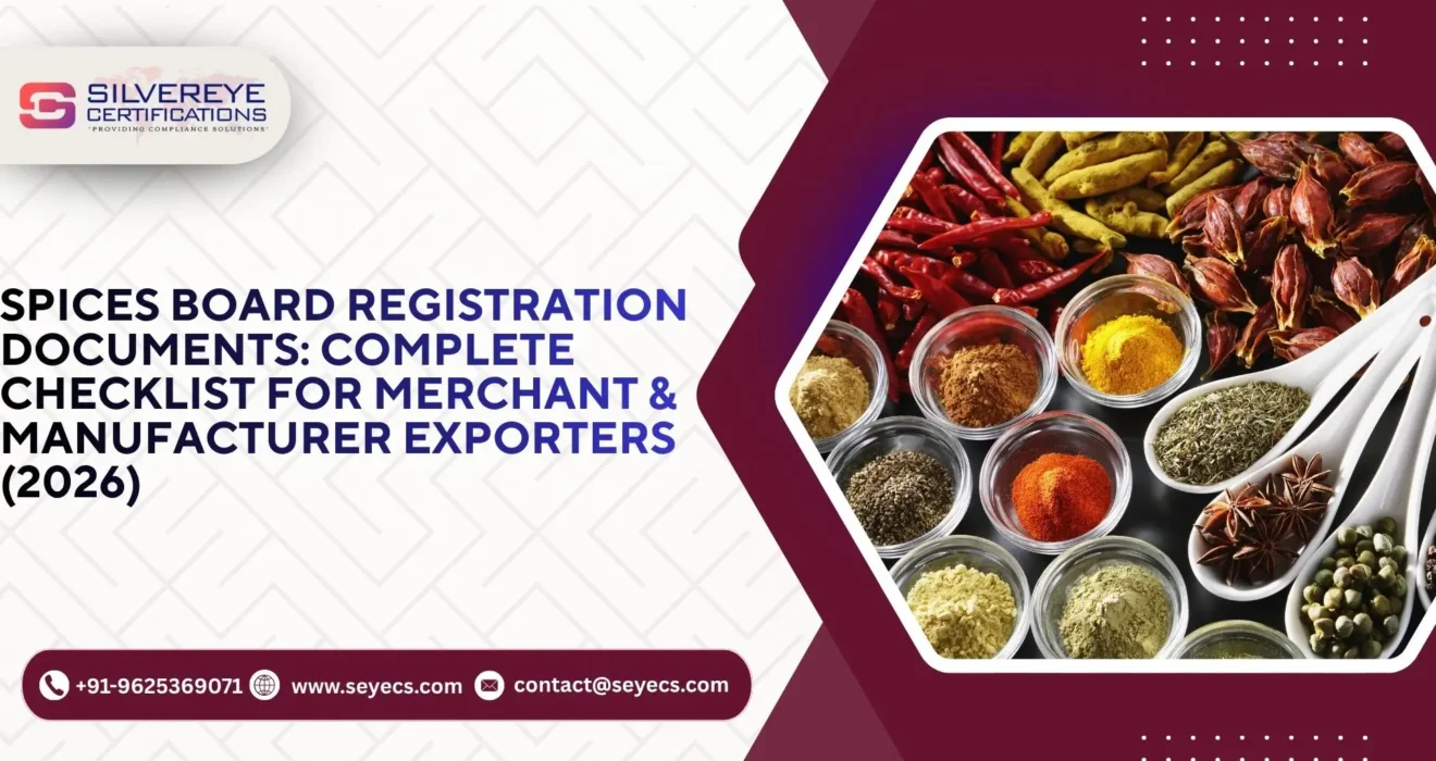 Spices Board Registration Documents