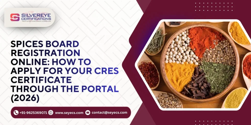 Spices Board Registration online