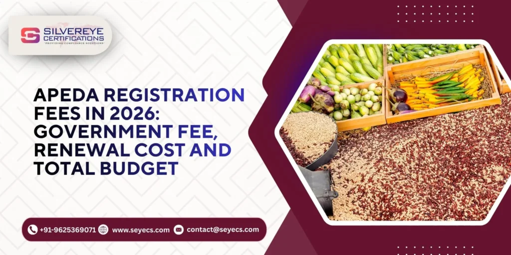 APEDA Registration Fees