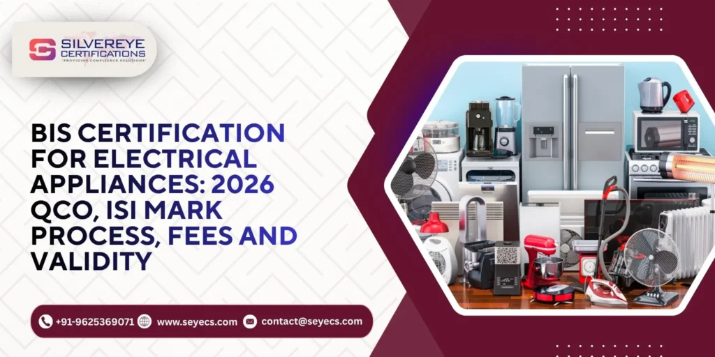 BIS Certification For Electrical Appliances