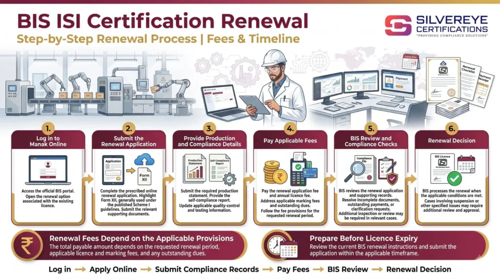 BIS ISI Certification Renewal Process