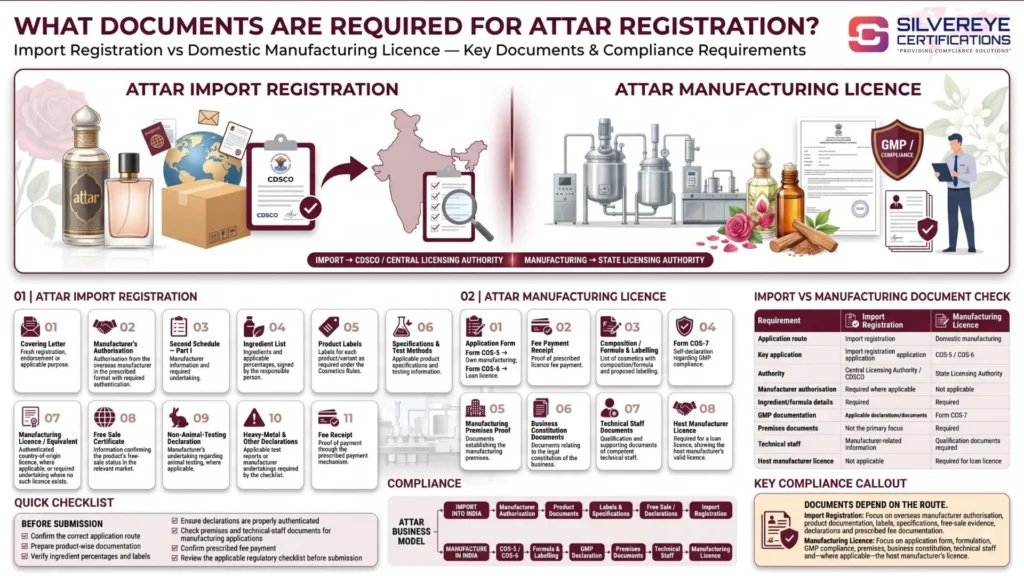 Documents Required For Attar Registration