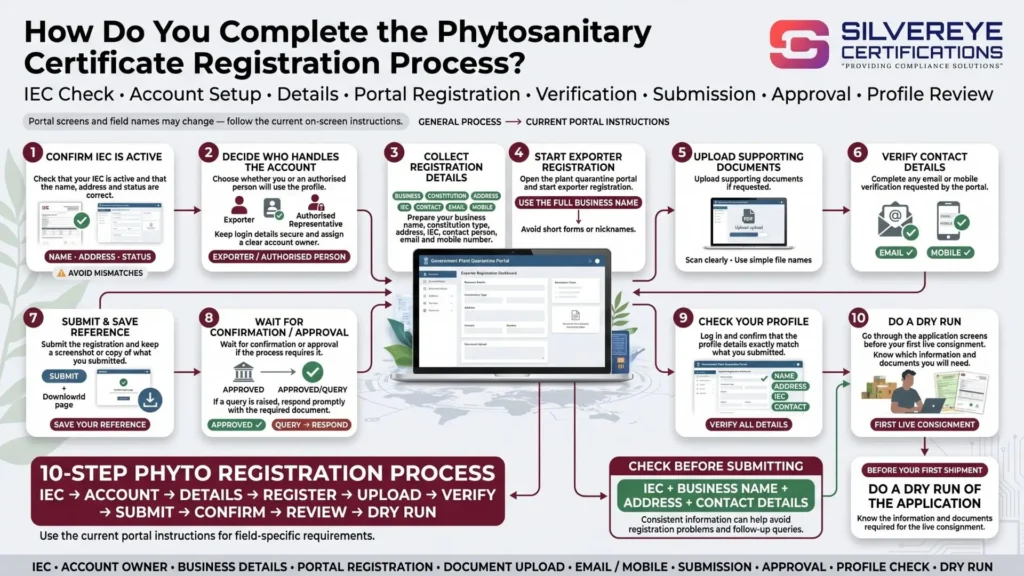 How Do you complete Phytosanitary Certificate
