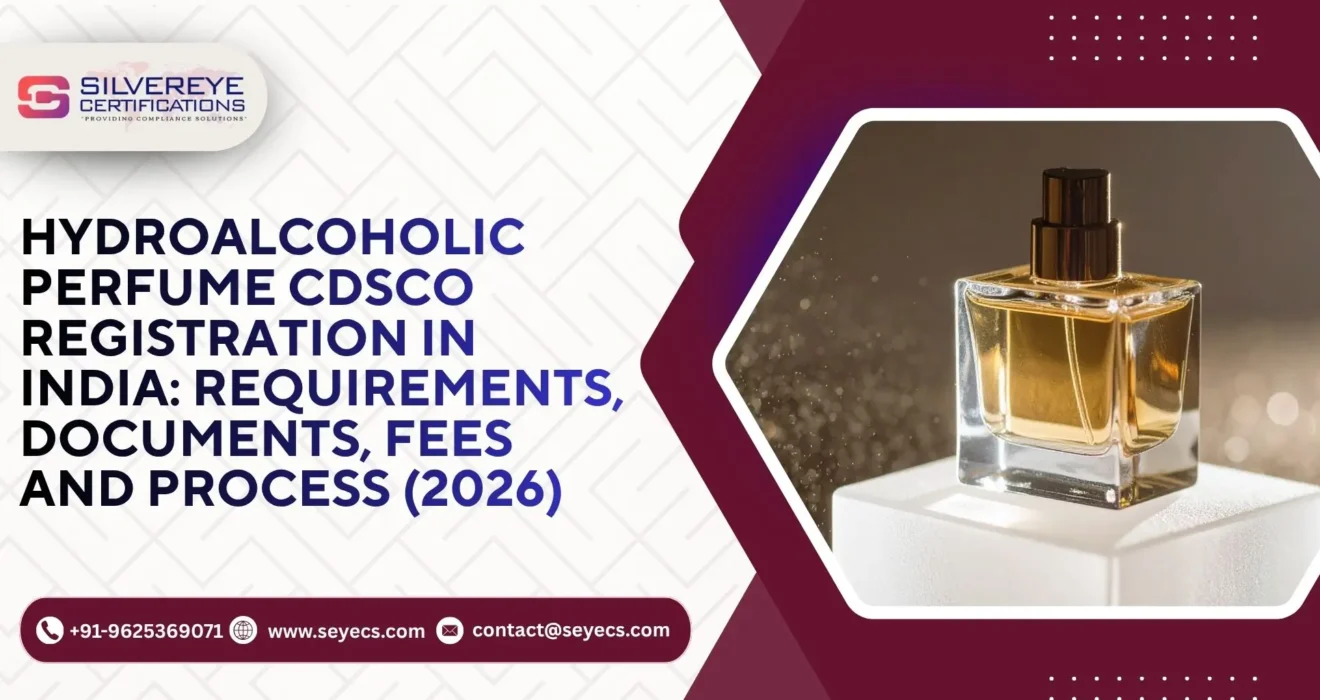 Hydroalcoholic perfume cdsco registration