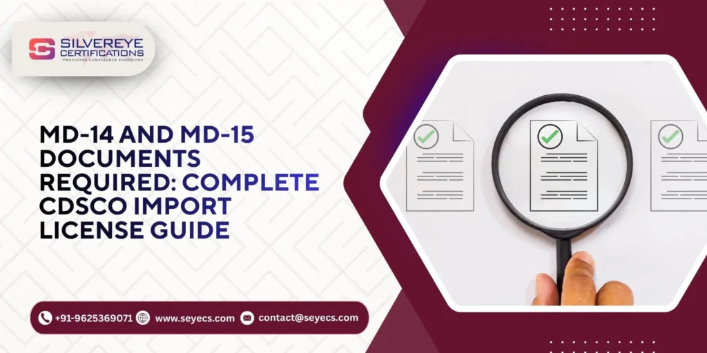 MD-14 and MD-15 Documents Required