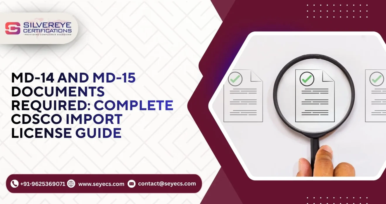 MD-14 and MD-15 Documents Required