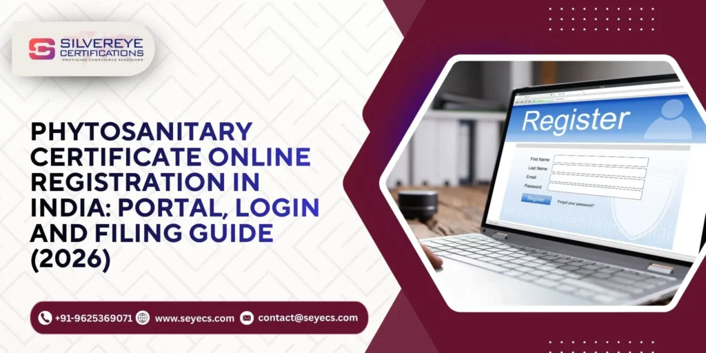 Phytosanitary Certificate online registration