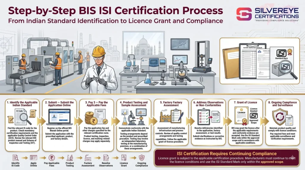 Process for BIS ISI Certification