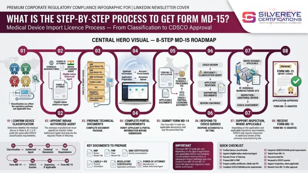 Process for MD-15 Registration