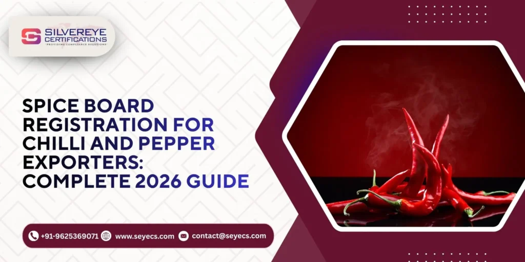 Spice Board Registration For Chilli and pepper