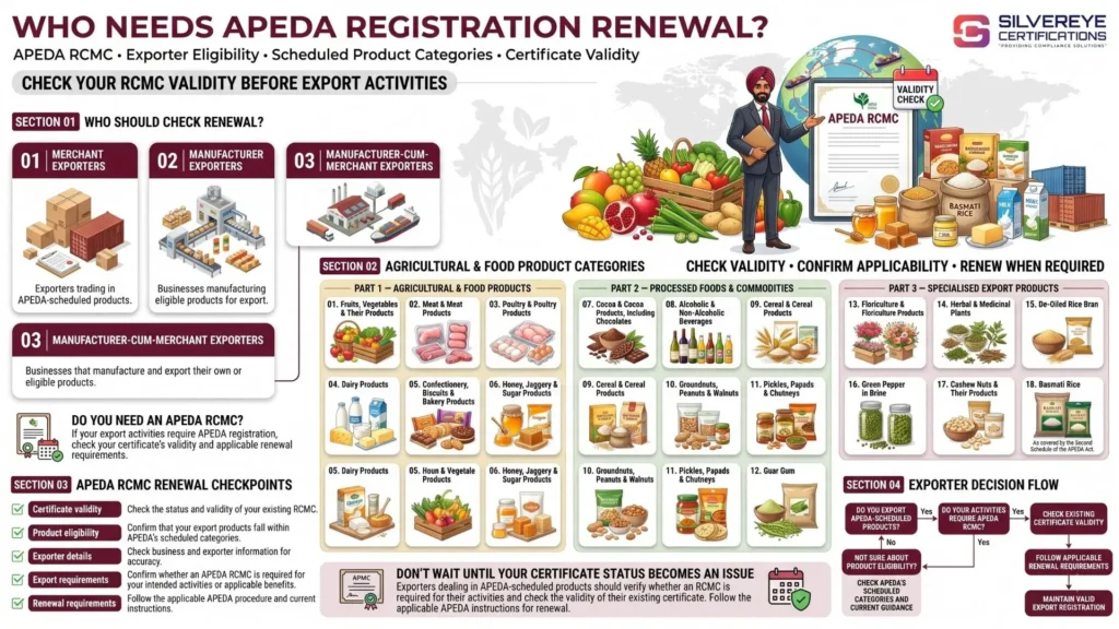 Who Needs APEDA Registration Renewal